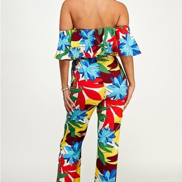 Floral Jumpsuit- LAST ONE - Picture 2 of 3